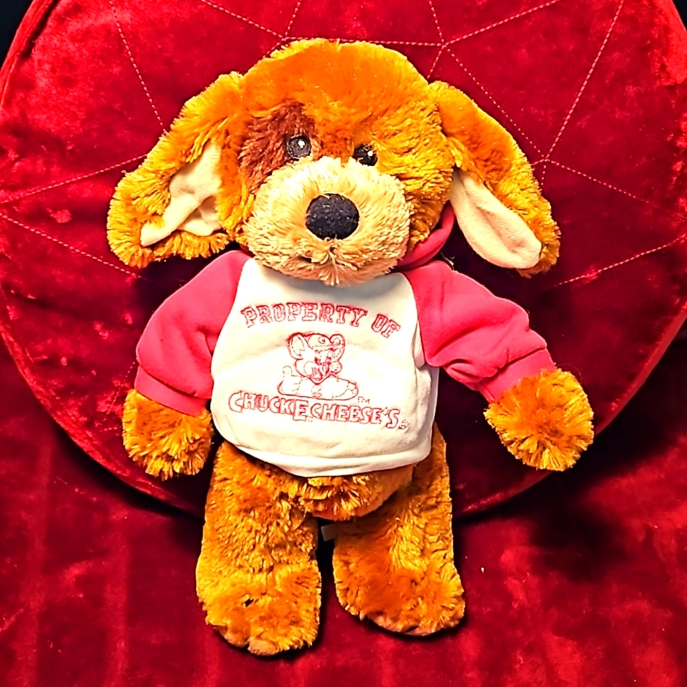 14" Chuck E. Cheese Plush Show Biz Pizza Bear